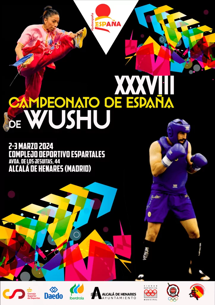 1 Plata y 2 Bronces en el Campeonato de España de Wu-Shu. 02-03-24